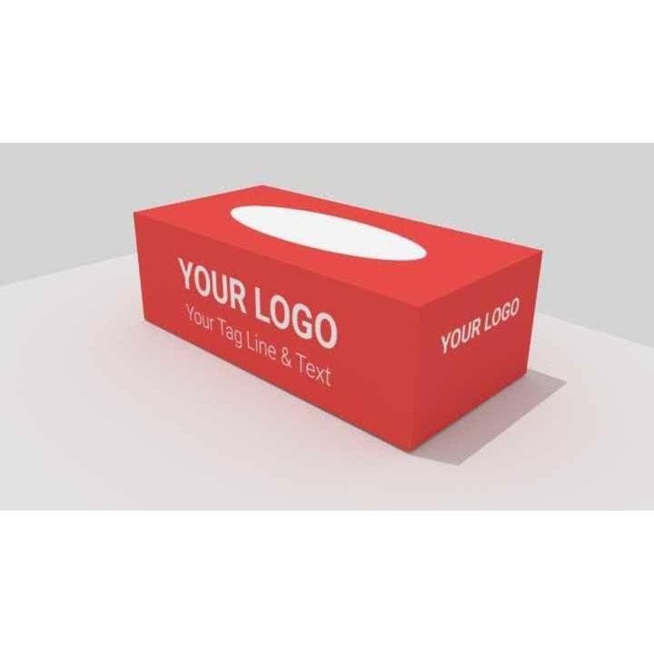 Custom-Branded Tissue Box