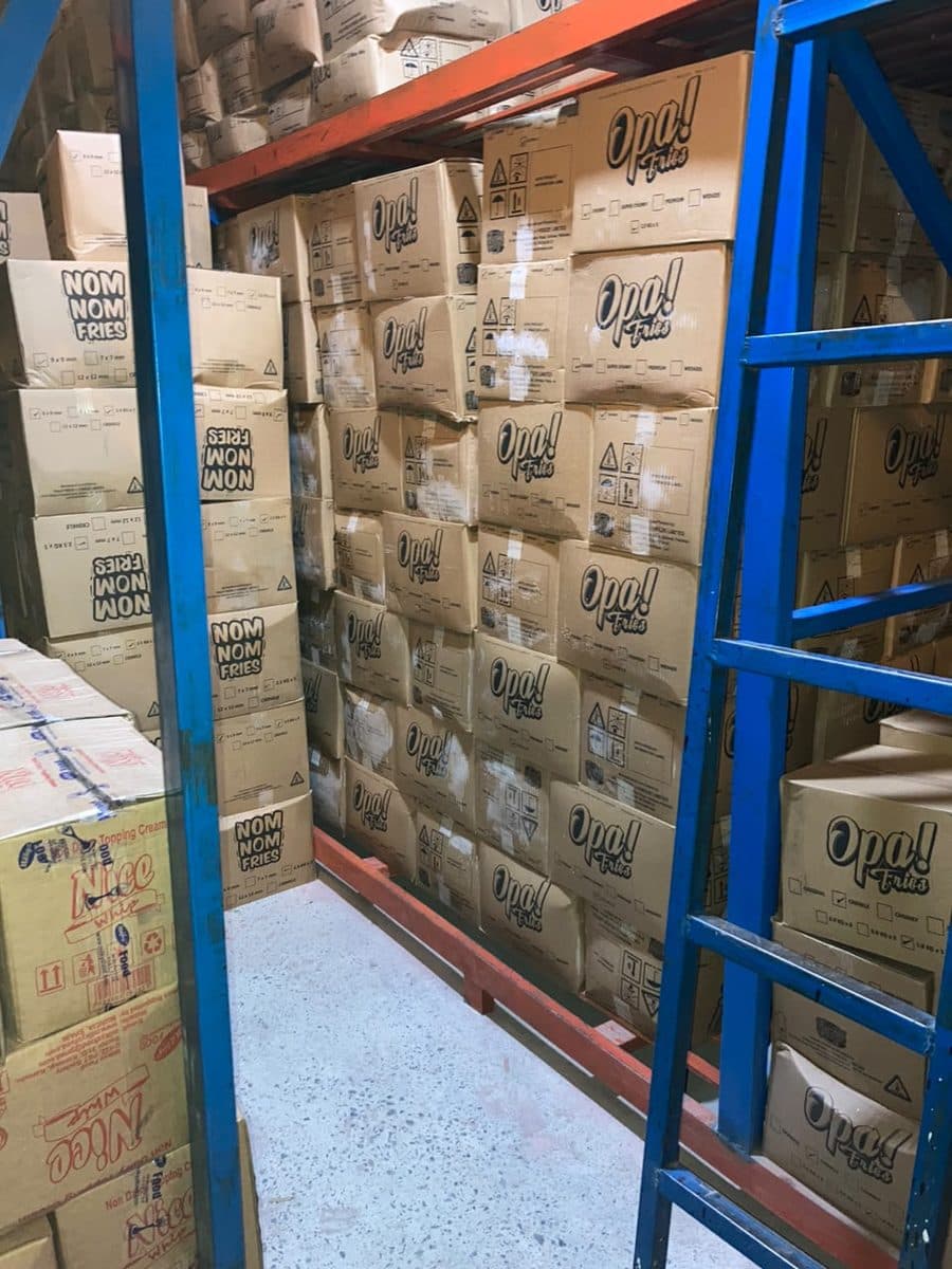 Bulk cold storage