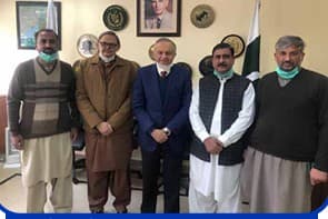 In session with Mr. Abdul Razzaq Dawood, Federal Minister for Industries