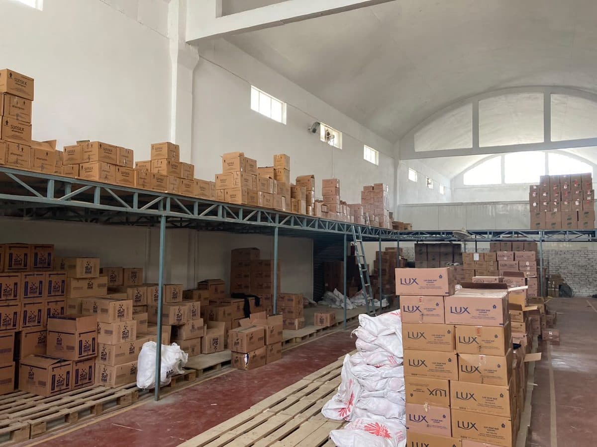 Warehouse premises